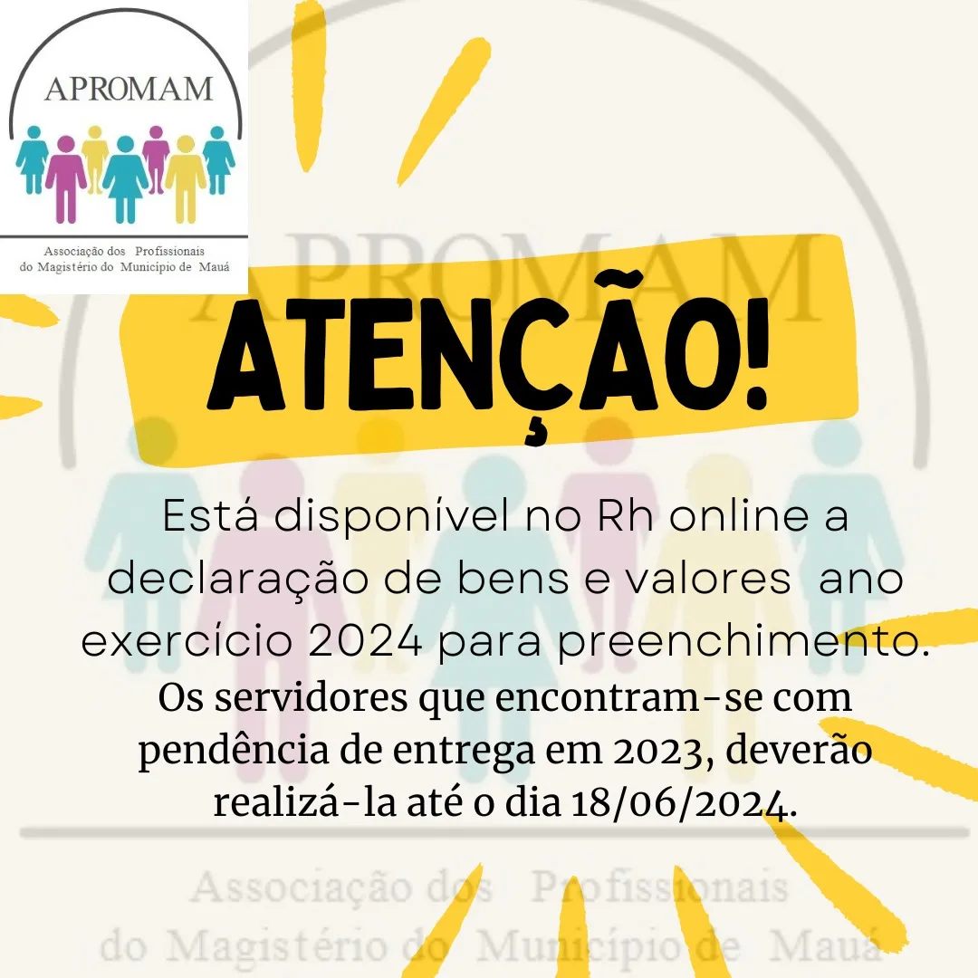 Você está visualizando atualmente Declaração de bens e valores 2024