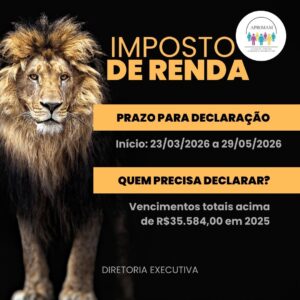 Leia mais sobre o artigo APROMAM informa – IMPOSTO DE RENDA 2026