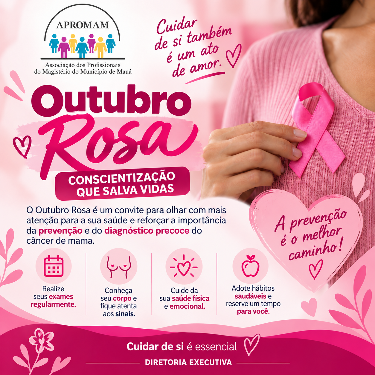No momento, você está visualizando Outubro Rosa – Conscientização que salva vidas