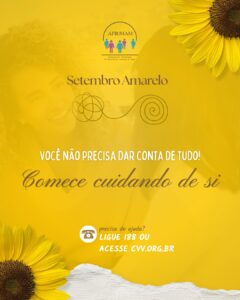 Leia mais sobre o artigo Setembro Amarelo